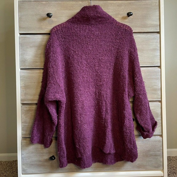 Free People She’s All That Alpaca High Neck Longline Tunic Sweater - Picture 7 of 7